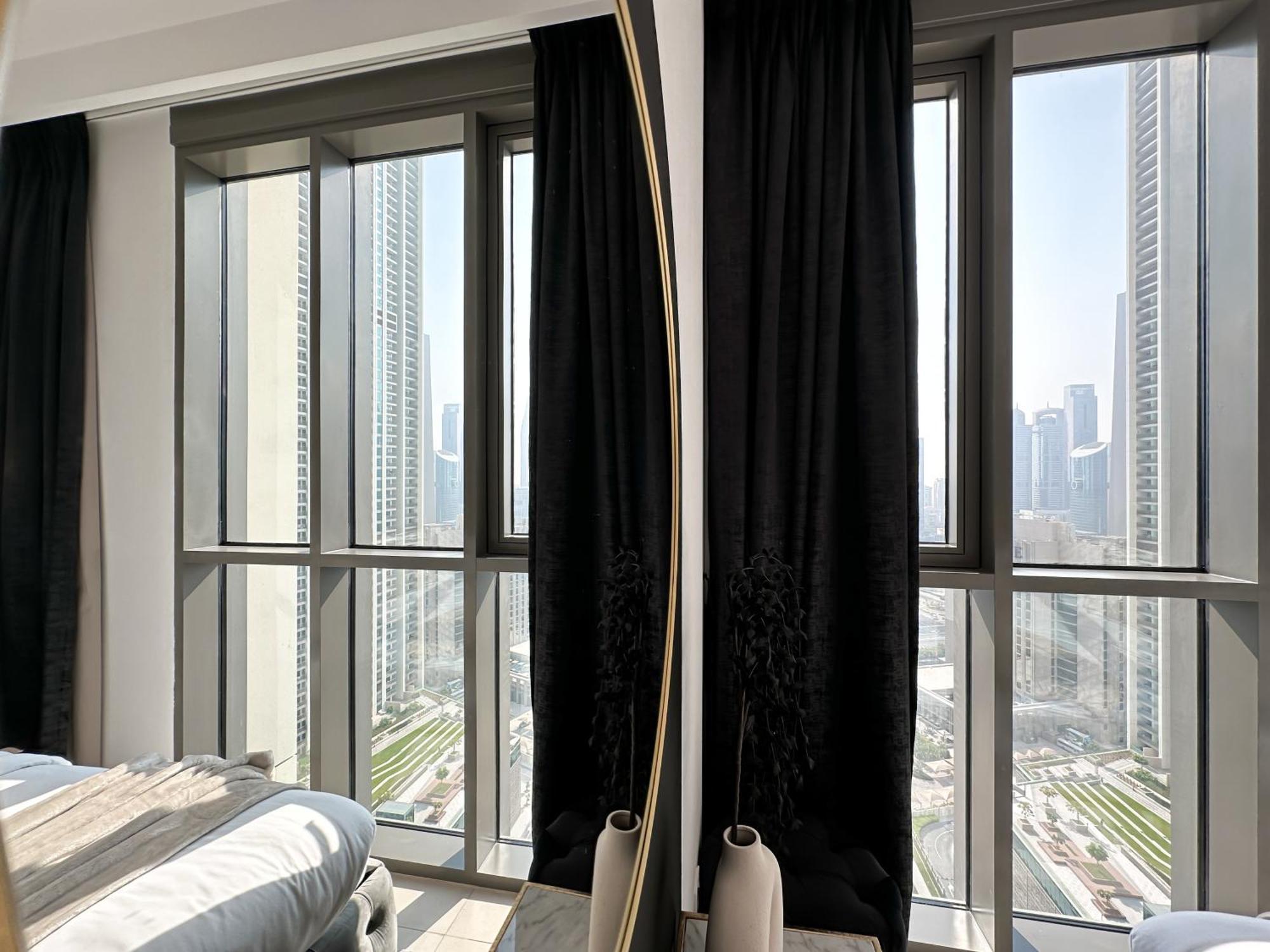 Stylish 2 Bedroom Dior-Inspired Apartment Connected To Dubai Mall Exterior foto