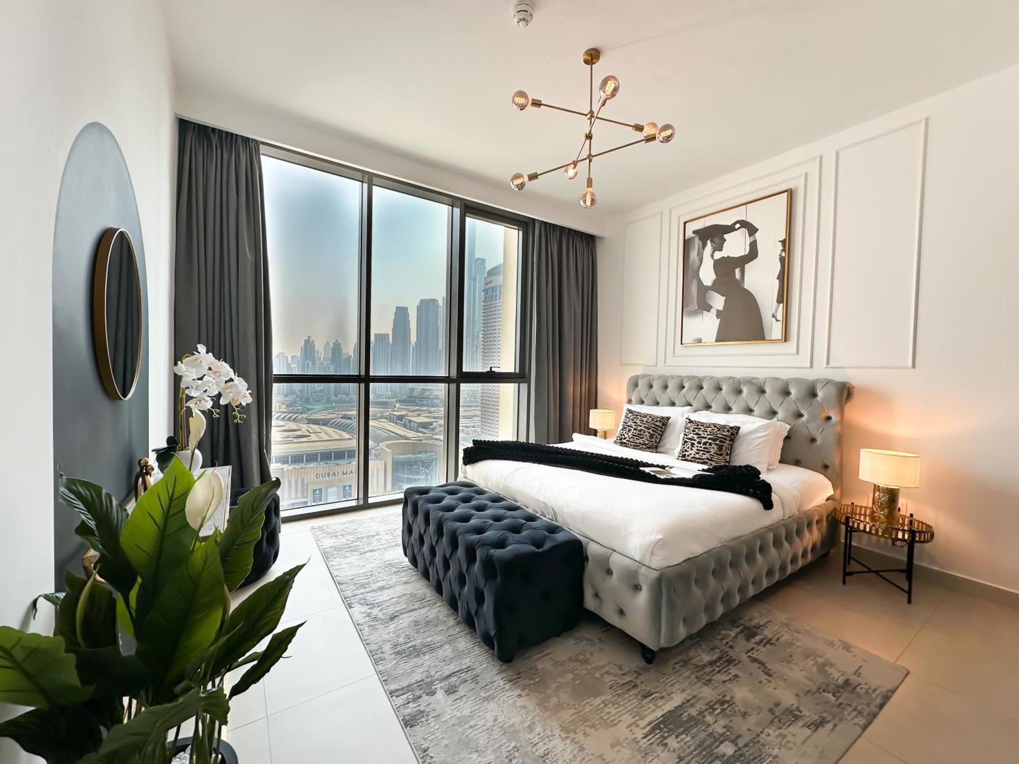 Stylish 2 Bedroom Dior-Inspired Apartment Connected To Dubai Mall Exterior foto