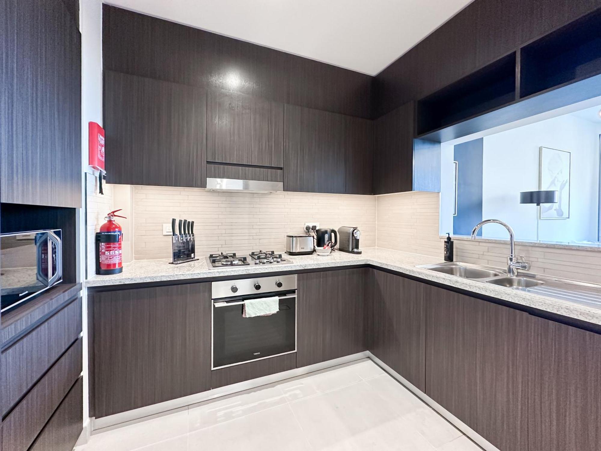 Stylish 2 Bedroom Dior-Inspired Apartment Connected To Dubai Mall Exterior foto