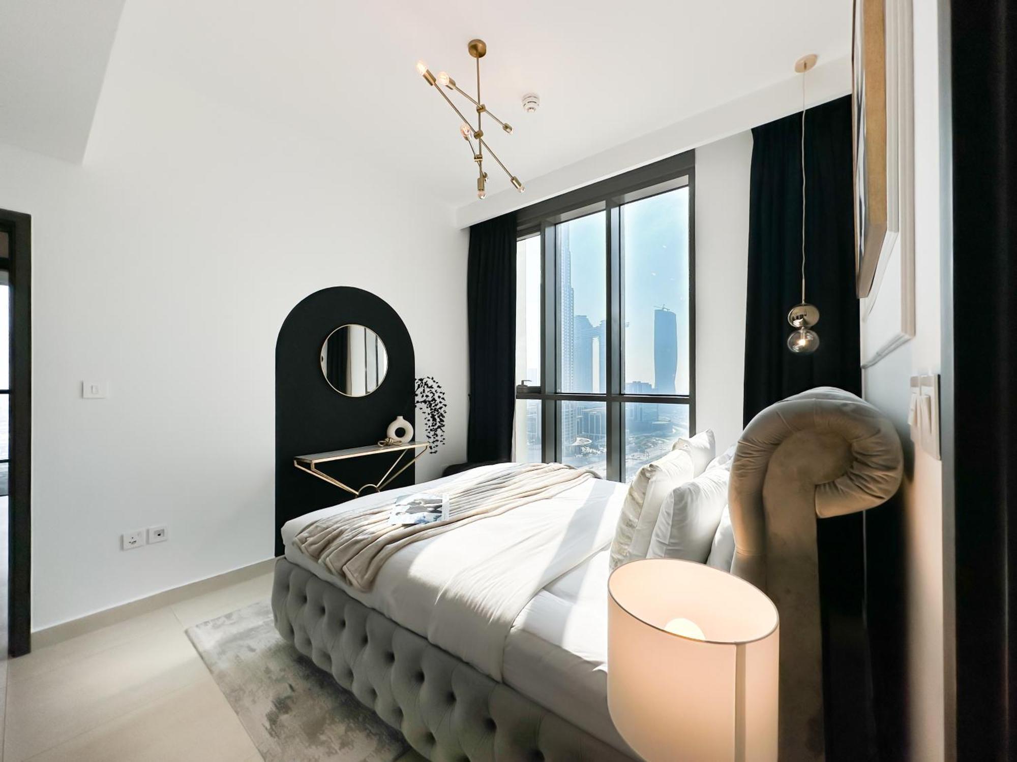 Stylish 2 Bedroom Dior-Inspired Apartment Connected To Dubai Mall Exterior foto