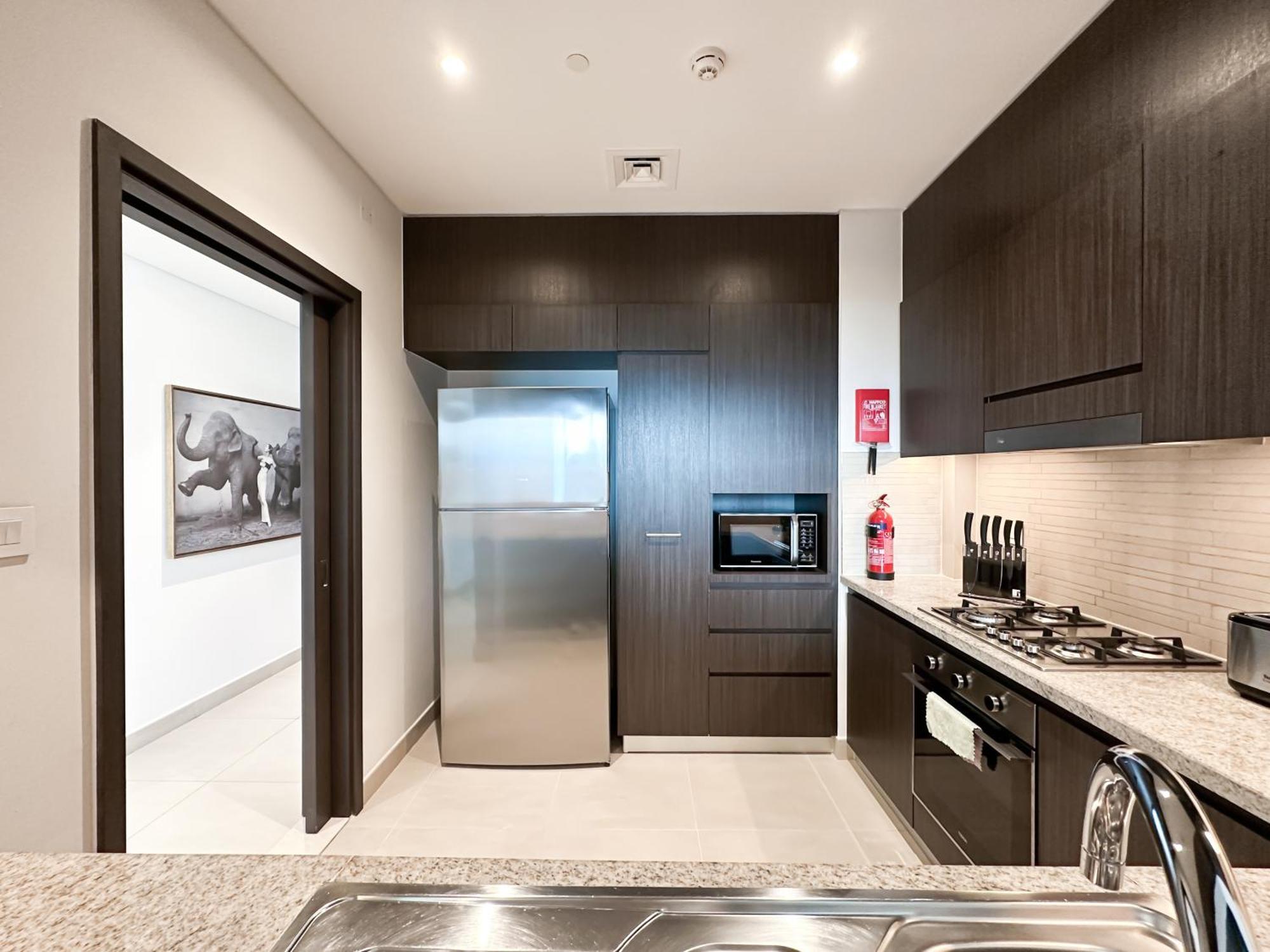 Stylish 2 Bedroom Dior-Inspired Apartment Connected To Dubai Mall Exterior foto