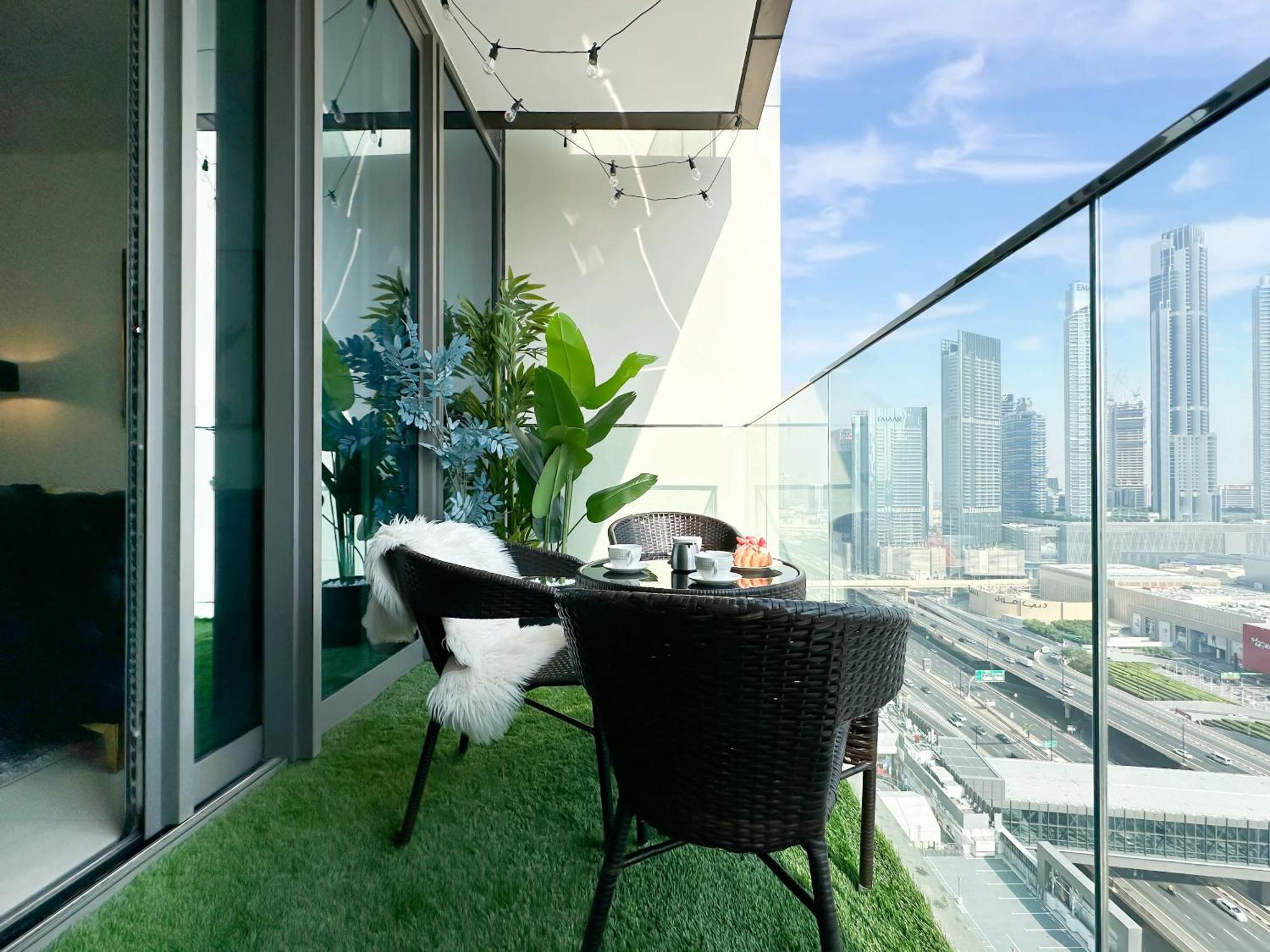 Stylish 2 Bedroom Dior-Inspired Apartment Connected To Dubai Mall Exterior foto