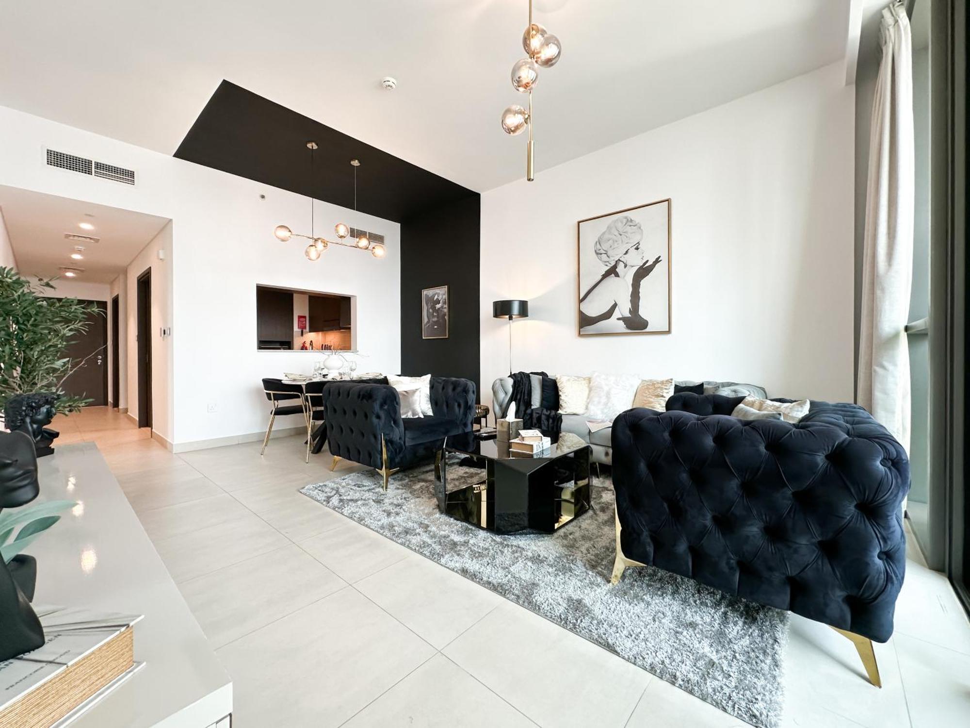 Stylish 2 Bedroom Dior-Inspired Apartment Connected To Dubai Mall Exterior foto